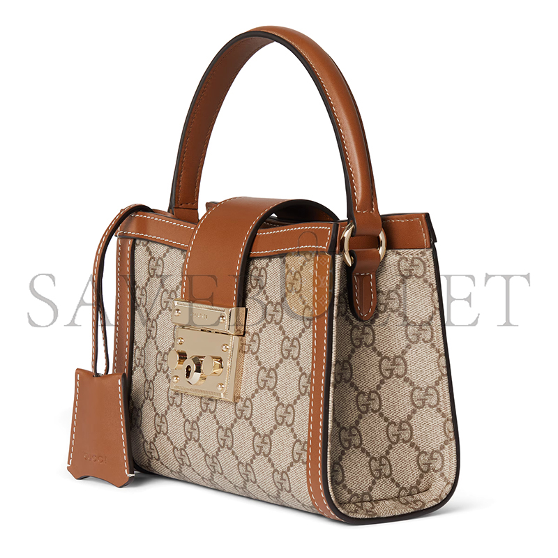 G*u*i padlock small top handle bag ‎841653 (20*13.5*8cm)